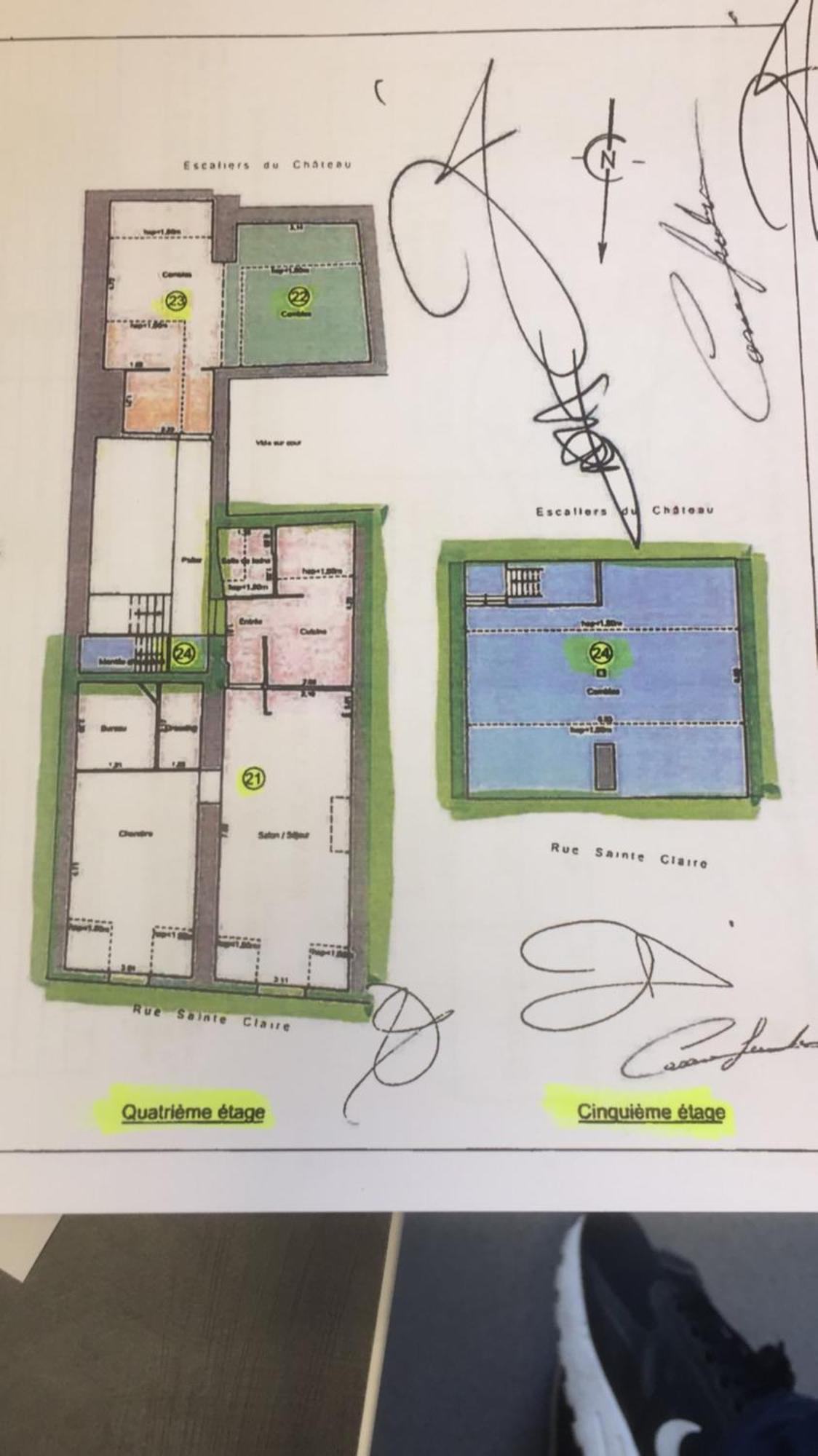 Annecy Sainte Claire Duplex Gare-Lac 4E Etage 4Ou6 Personnes Bagian luar foto